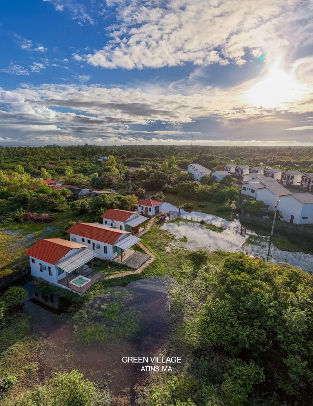 Green Village Atins — Vista aérea